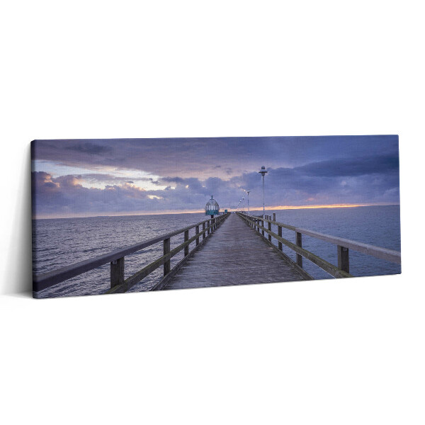 Print pe canvas 125x50 Dig pe Marea Baltică