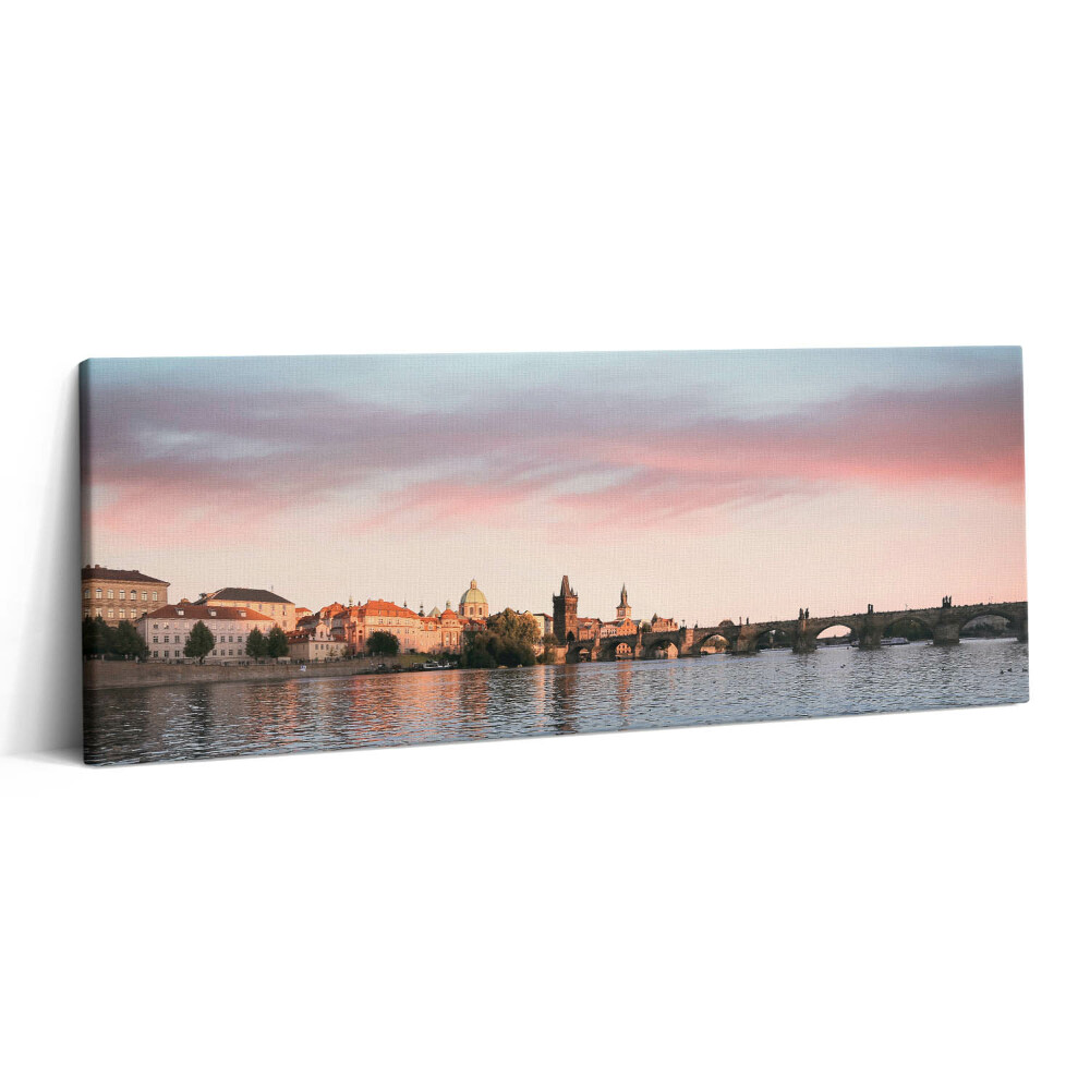 Print pe canvas 125x50 Podul Carol din Praga