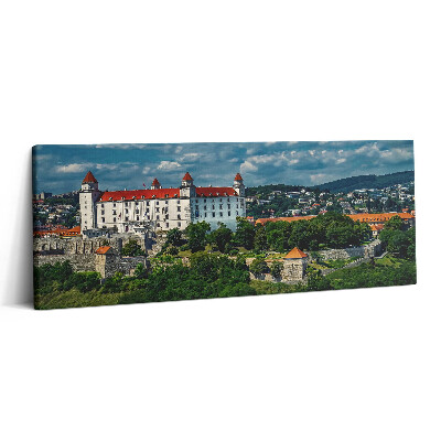 Print pe canvas 125x50 Castelul Bratislava