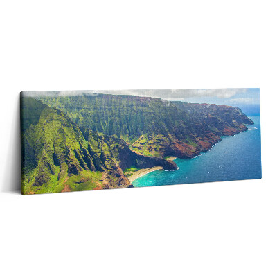 Print pe canvas 125x50 Marea din Hawaii