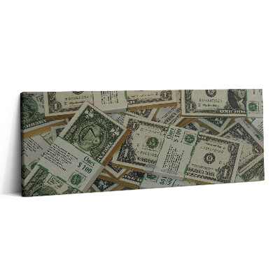 Print pe canvas 125x50 1 dolar american
