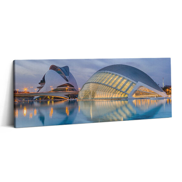 Print pe canvas 125x50 Orașul Apusului de Soare