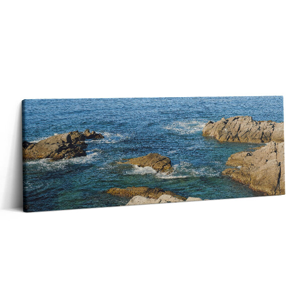 Print pe canvas 125x50 Costa Brava