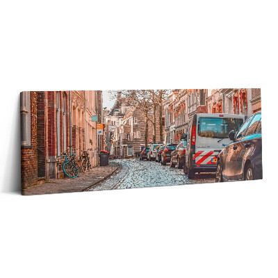Print pe canvas 125x50 Strada orașului