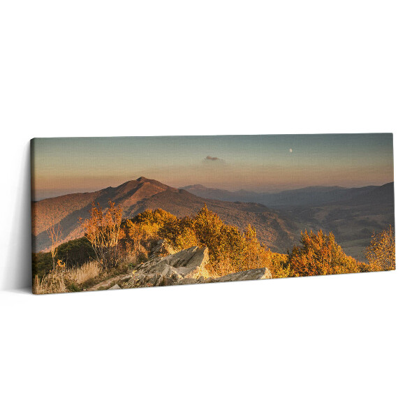 Print pe canvas 125x50 Bieszczady