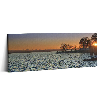 Print pe canvas 125x50 Lacul Constanța din Germania