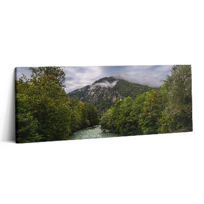 Print pe canvas 125x50 Peisaj montan al Germaniei
