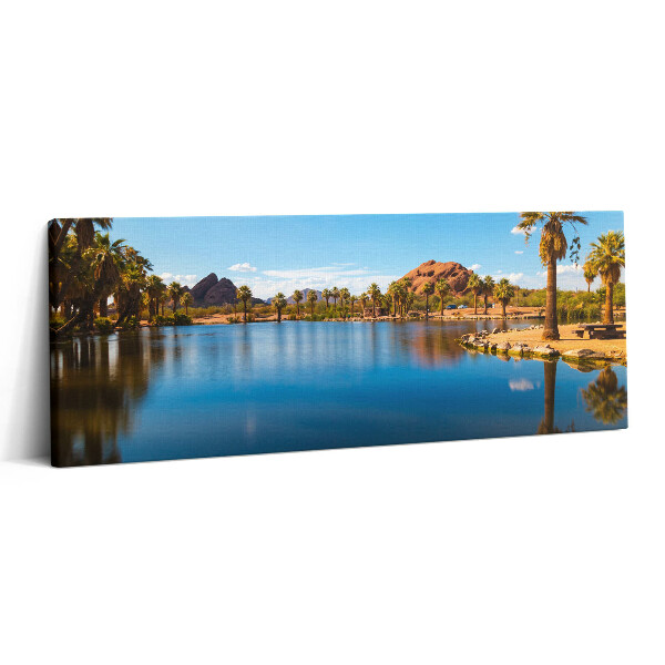 Print pe canvas 125x50 Peisajul parcului Papago