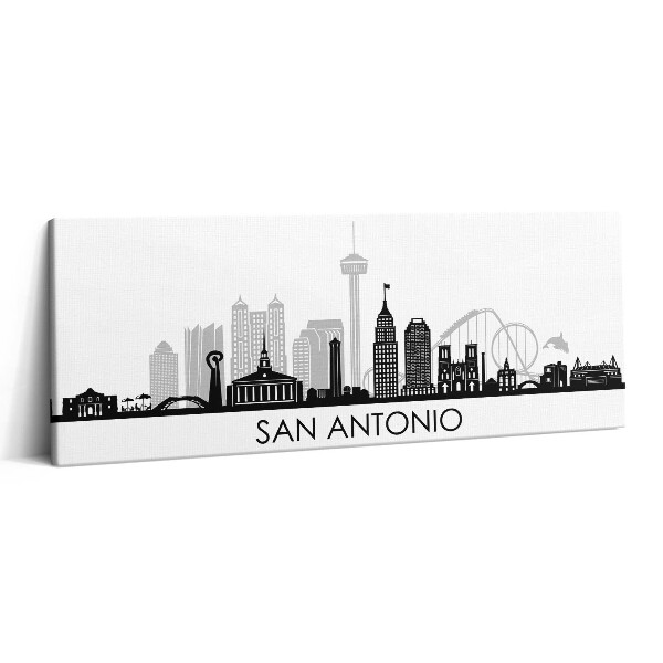 Print pe canvas 125x50 Orașul San Antonio, Texas