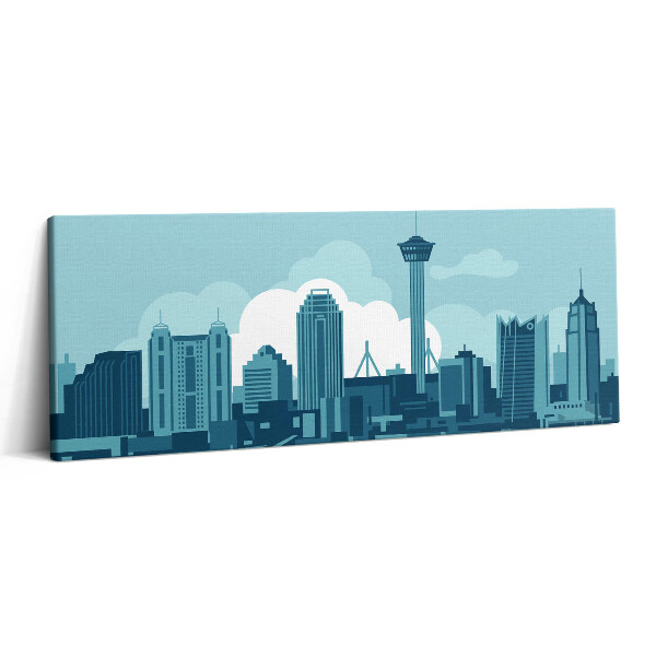 Print pe canvas 125x50 Arhitectură San Antonio SUA