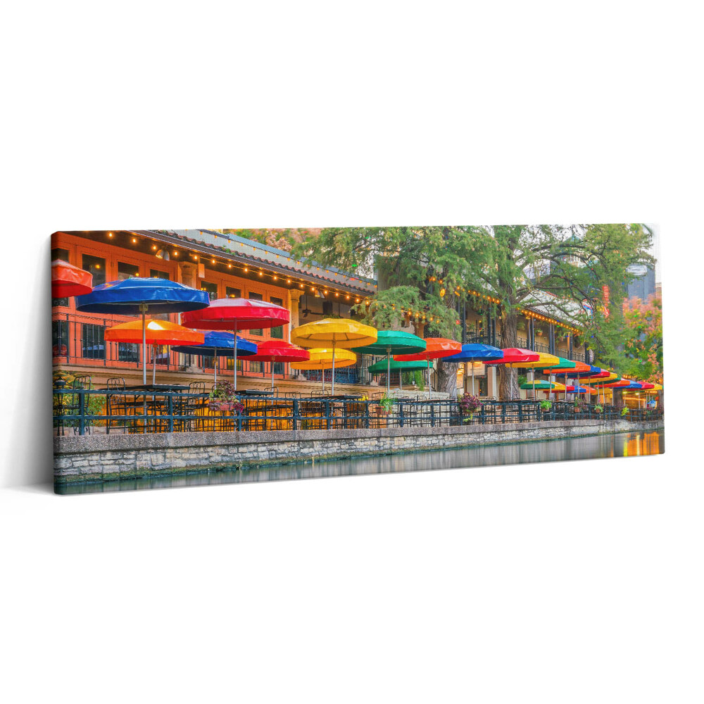 Print pe canvas 125x50 Râul San Antonio