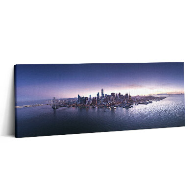 Print pe canvas 125x50 Vedere din San Francisco