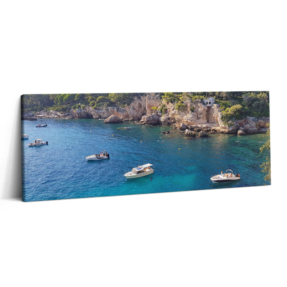 Print pe canvas 125x50 Peisaj în Capul d'Antibes