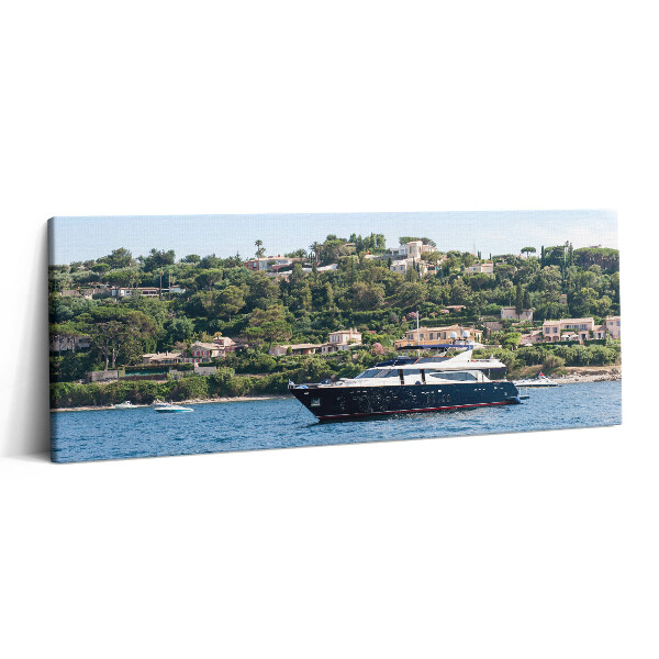 Print pe canvas 125x50 Saint-Tropez în Provence, Franța