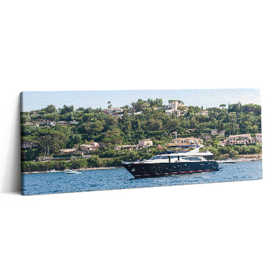 Print pe canvas 125x50 Saint-Tropez în Provence, Franța