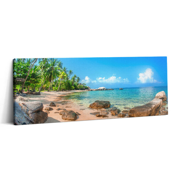 Print pe canvas 125x50 Plajă frumoasă în Thailanda