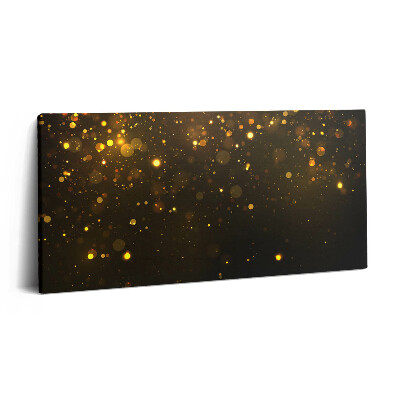 Print pe pânză 140x70 Sclipici auriu