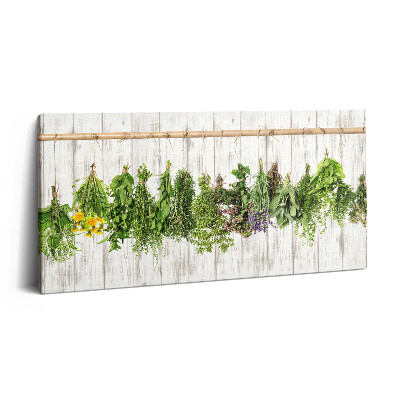 Print pe pânză 140x70 Ierburi și plante uscate