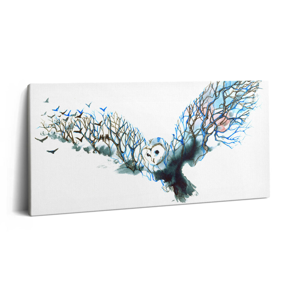 Print pe pânză 140x70 Libertatea și natura păsărilor