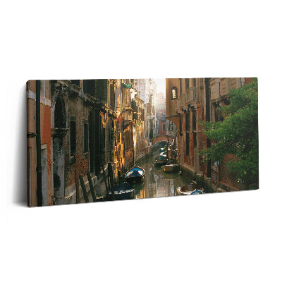 Print pe pânză 140x70 Romantismul Canalului Mare din Veneția