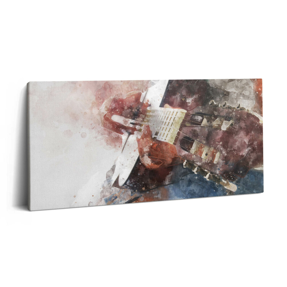 Print pe pânză 140x70 Vedere a chitarei