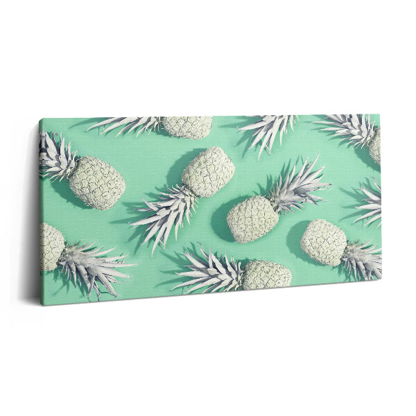 Print pe pânză 140x70 Ananas pictat