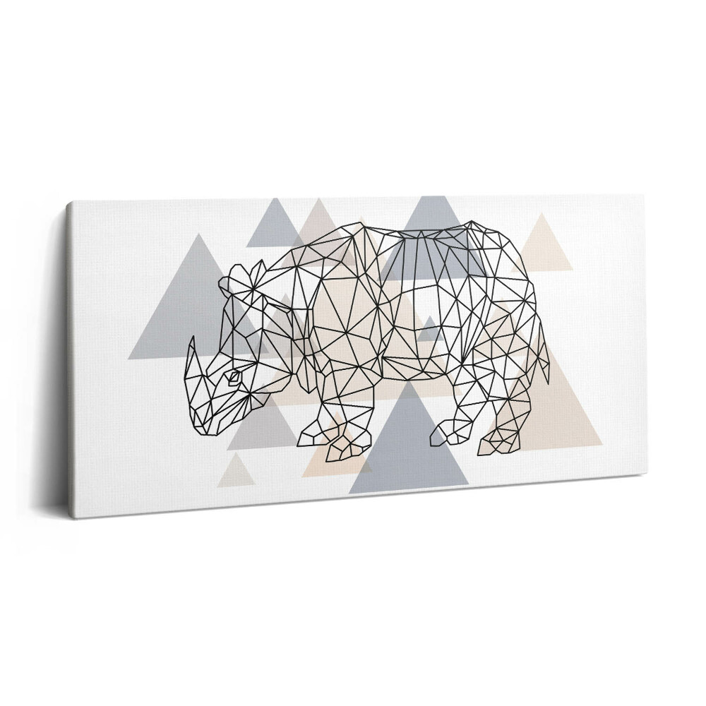 Print pe pânză 140x70 Model geometric