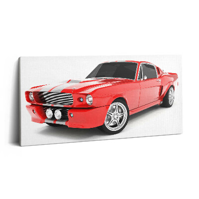 Print pe pânză 140x70 Mașină sport roșie