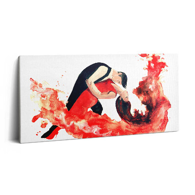 Print pe pânză 140x70 Tango senzual plin de emoții