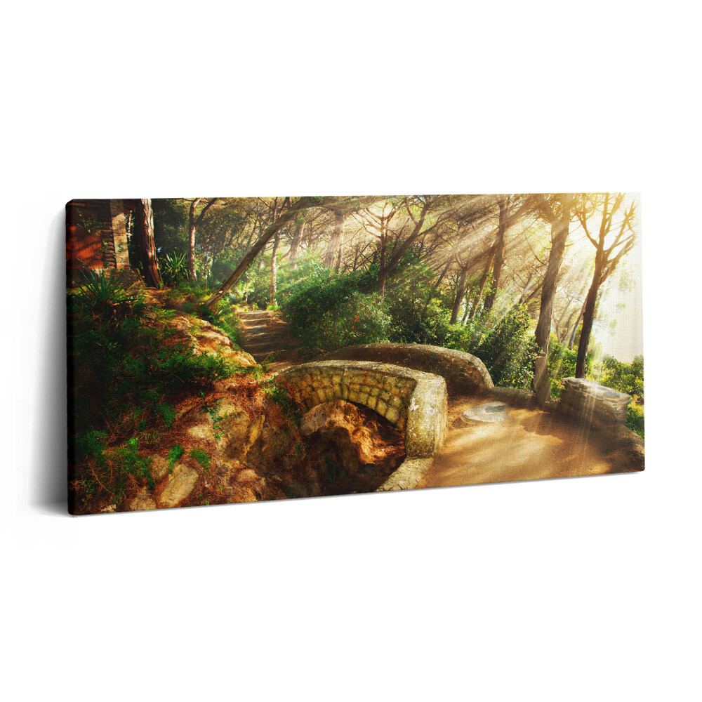 Print pe pânză 140x70 Podul antic de piatră