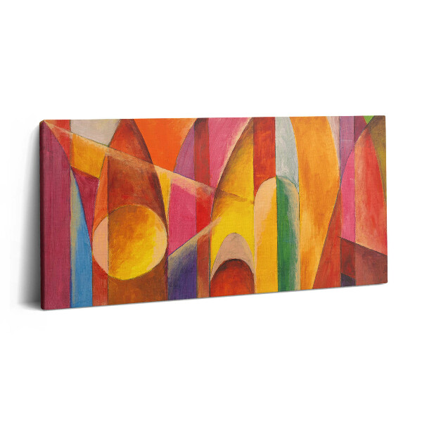 Print pe pânză 140x70 Artă abstractă colorată