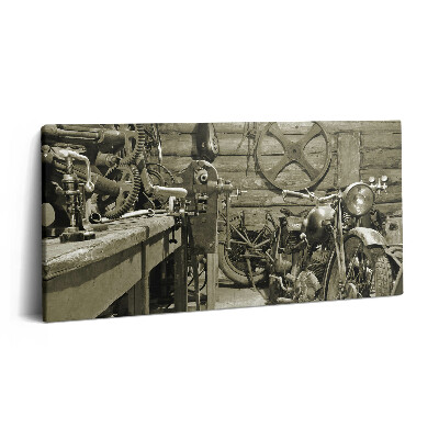 Print pe pânză 140x70 Motociclete vechi