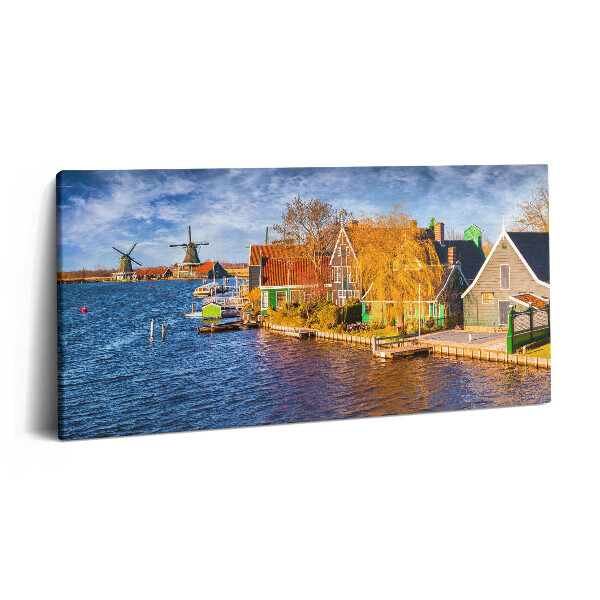 Print pe pânză 140x70 Arhitectura Olandei