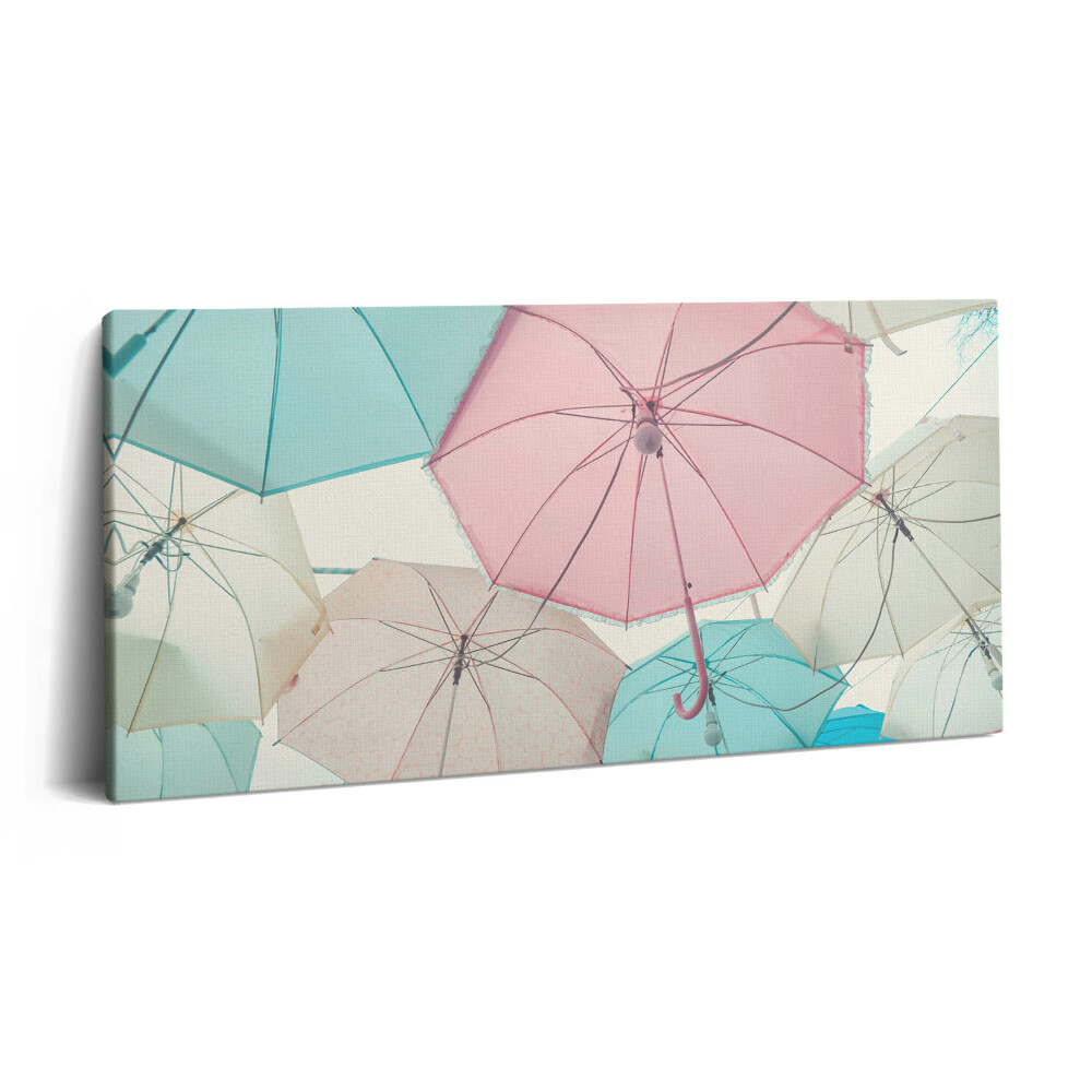 Print pe pânză 140x70 Umbre pastelate