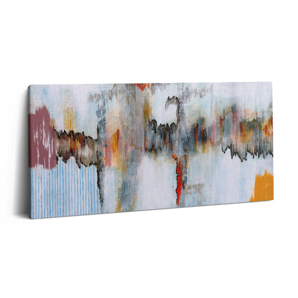 Print pe pânză 140x70 Pictură abstractă