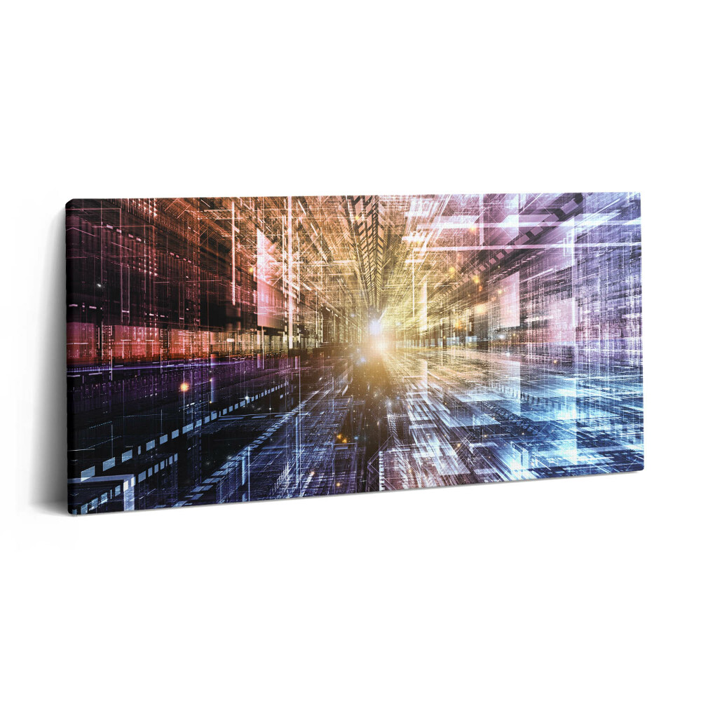 Print pe pânză 140x70 Model abstract de lumină