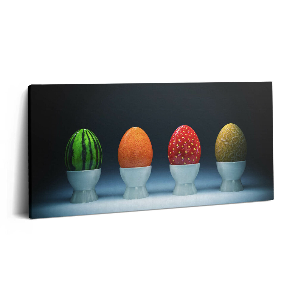 Print pe pânză 140x70 ouă de Paște