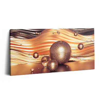 Print pe pânză 140x70 Frumoasă abstracție 3D a minimalismului