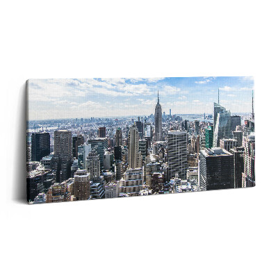 Print pe pânză 140x70 Clădirea Empire State din New York