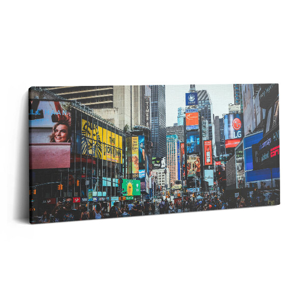 Print pe pânză 140x70 Times Square în New York
