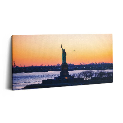 Print pe pânză 140x70 Statuia Libertății din New York