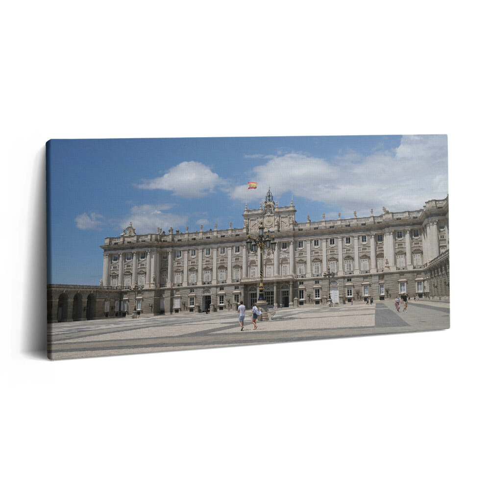 Print pe pânză 140x70 Palatul istoric din Madrid