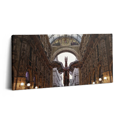 Print pe pânză 140x70 Monumentul Calului din Milano