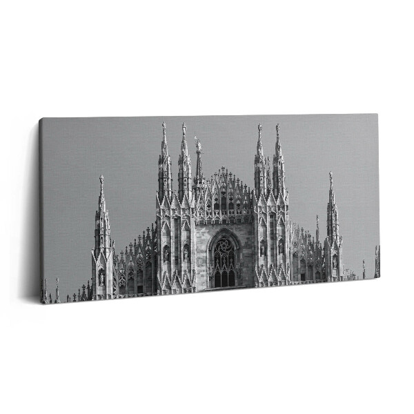 Print pe pânză 140x70 Duomo di Milano din Roma