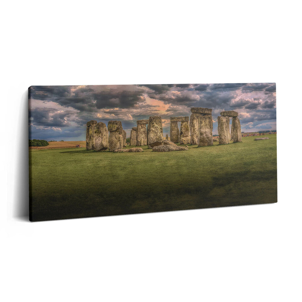 Print pe pânză 140x70 Nimbostratusul din Stonehenge