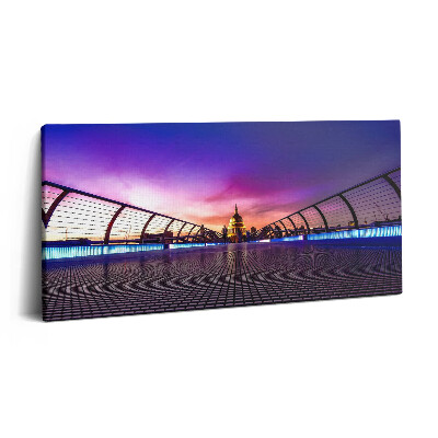 Print pe pânză 140x70 Catedrala Sf. Paul, Londra