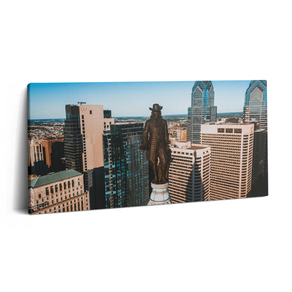 Print pe pânză 140x70 Monumentul lui William Penn