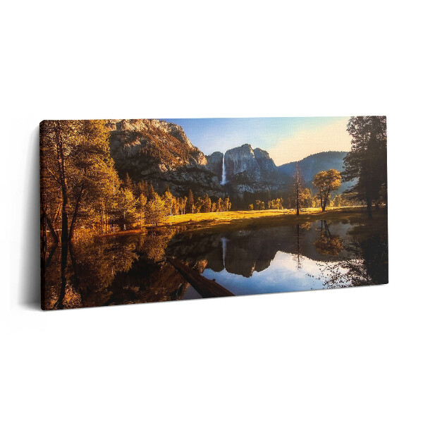 Print pe pânză 140x70 Pădurea din Parcul Yosemite
