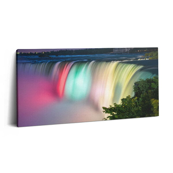 Print pe pânză 140x70 Fotografiez Cascada Niagara