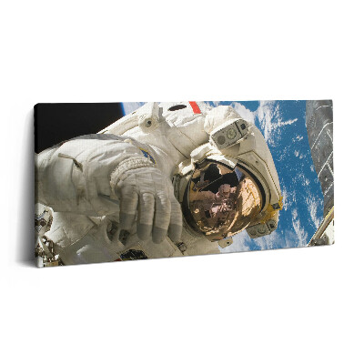 Print pe pânză 140x70 astronaut american